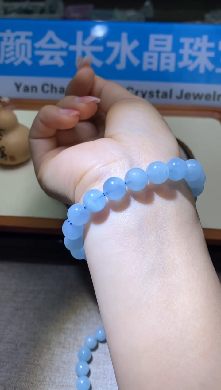 【闪购商品】海蓝宝石手链未镶嵌多样性发一件689
