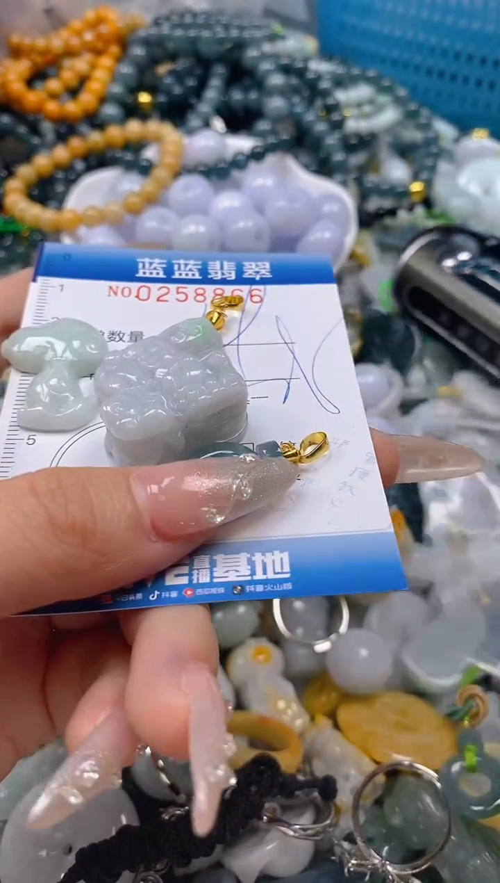 翡翠未镶嵌颈饰闪购0258866
