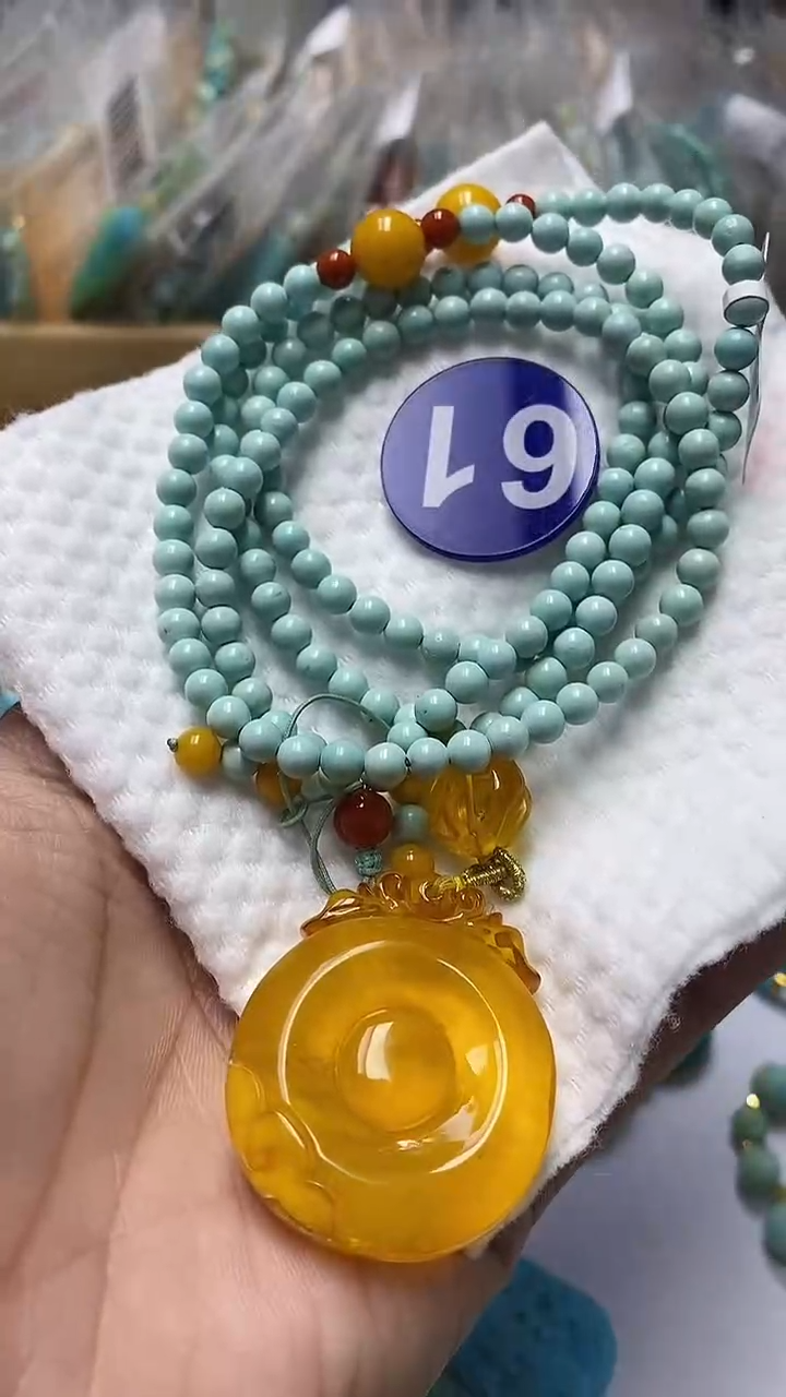 【闪购商品】绿松石项链未镶嵌61