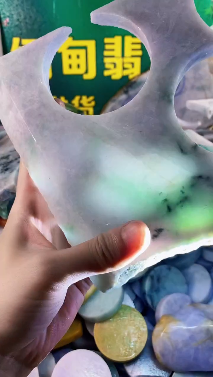 翡翠未镶嵌颈饰纯天然A货翡翠140