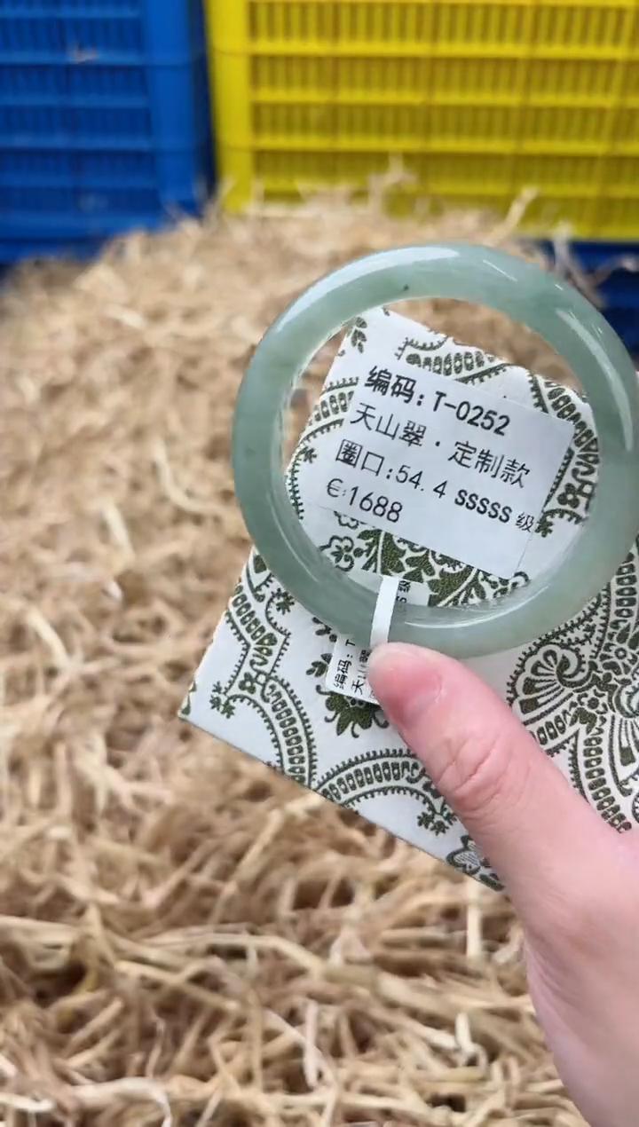 未镶嵌手镯石英质玉D-0252