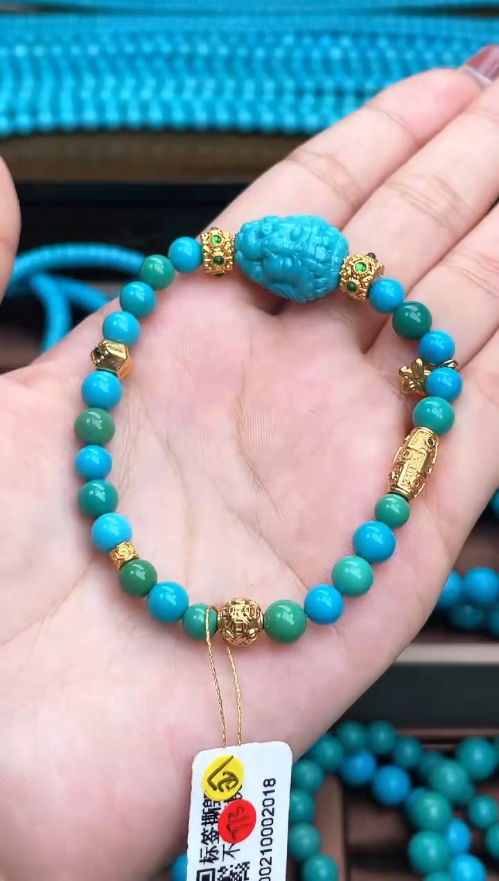 【闪购商品】绿松石珠宝奇石未镶嵌A062