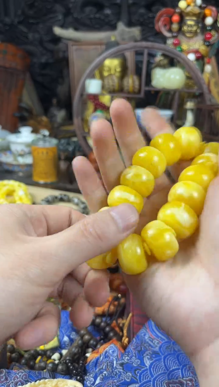 未镶嵌颈饰蜜蜡69（收到货任何问题联系客服）