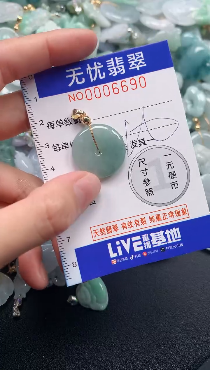 颈饰未镶嵌翡翠6690