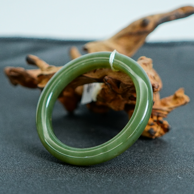 和田玉青黄口手镯 QD051301