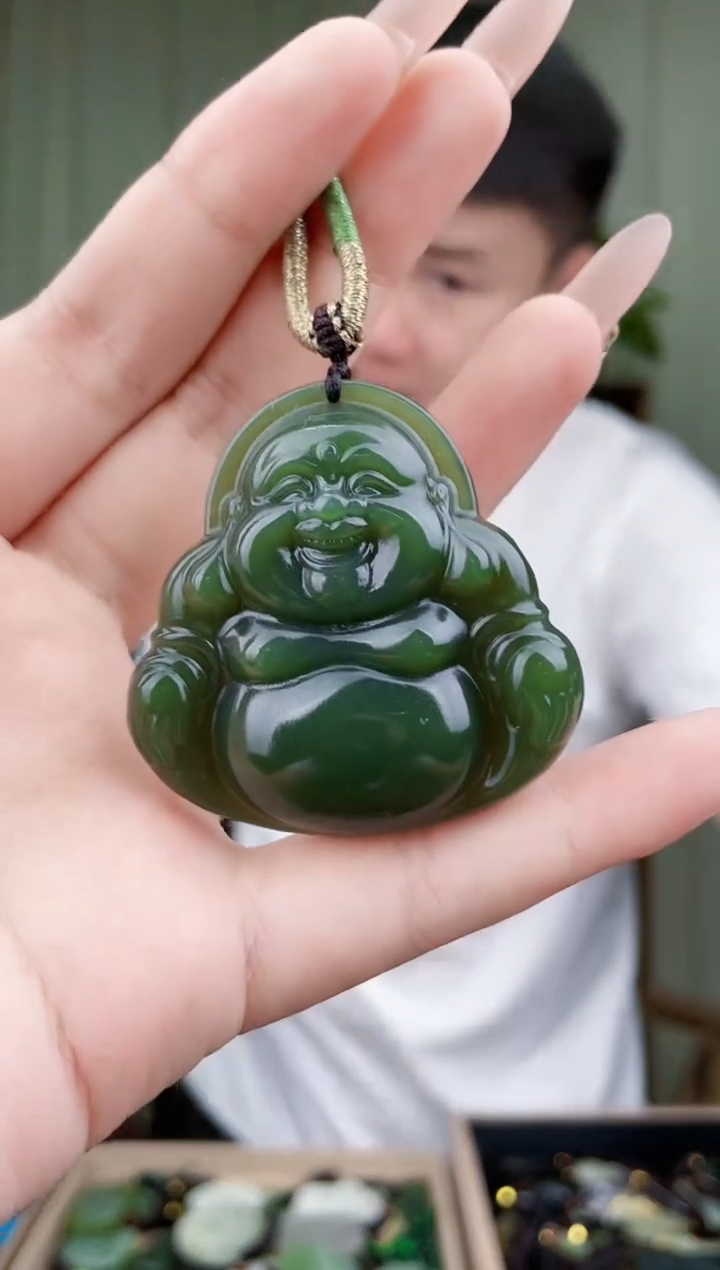 和田玉未镶嵌挂件拍一发一，多样性发货！