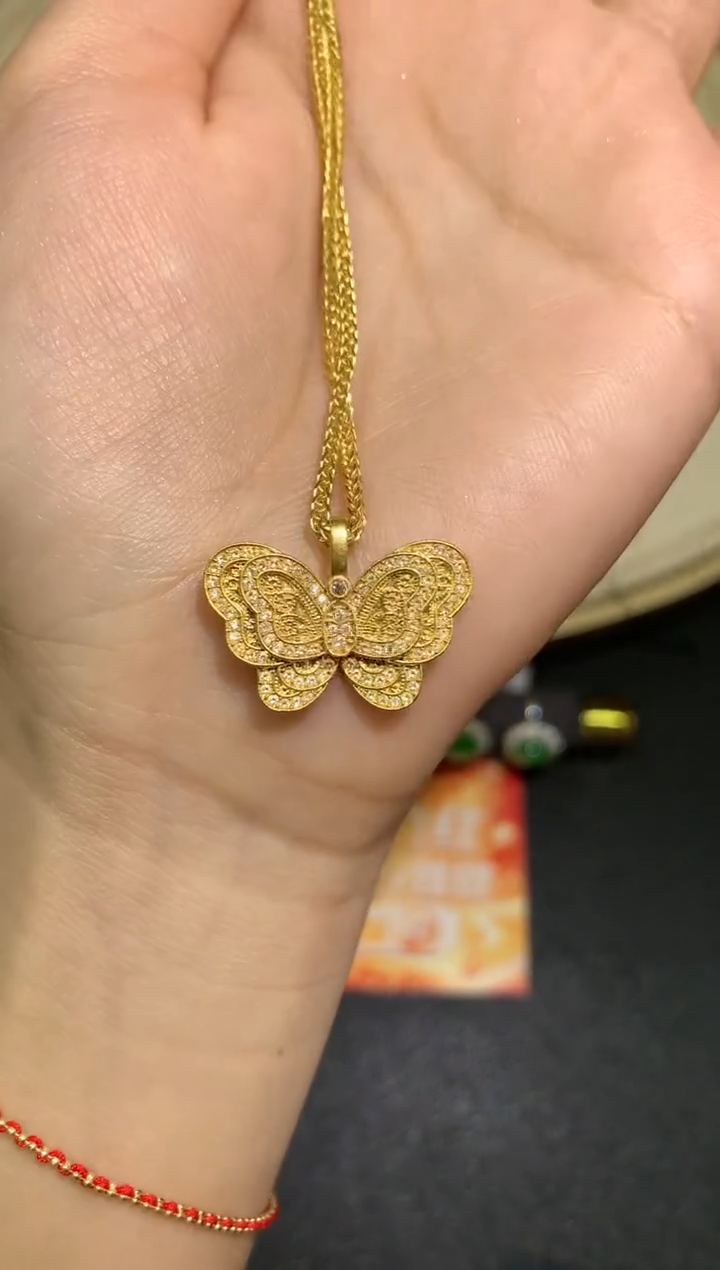18K金吊坠(不含链)A169|750