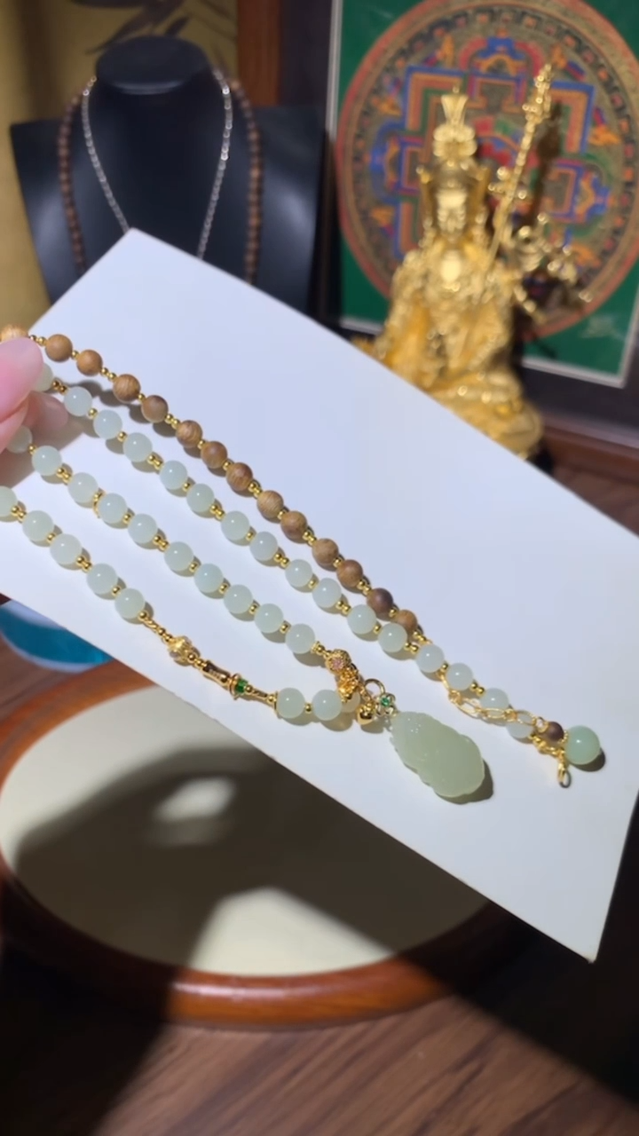 【闪购商品】和田玉项链未镶嵌貔貅项链