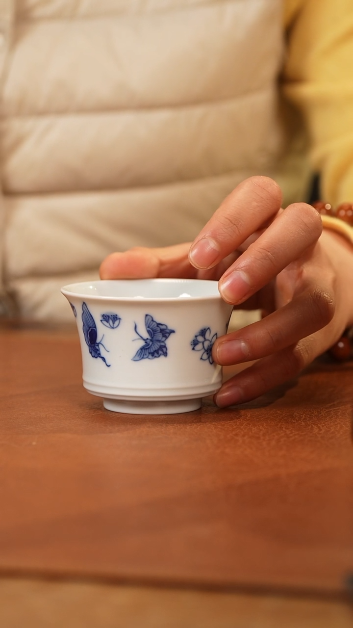【闪购商品】杯景德镇青花主人杯