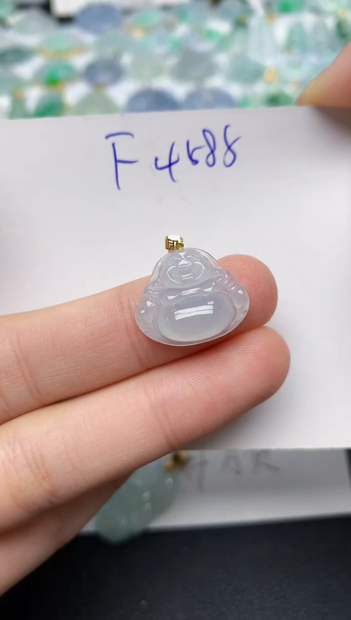 颈饰未镶嵌翡翠天然缅甸A货翡翠百元以上9元证书费自理