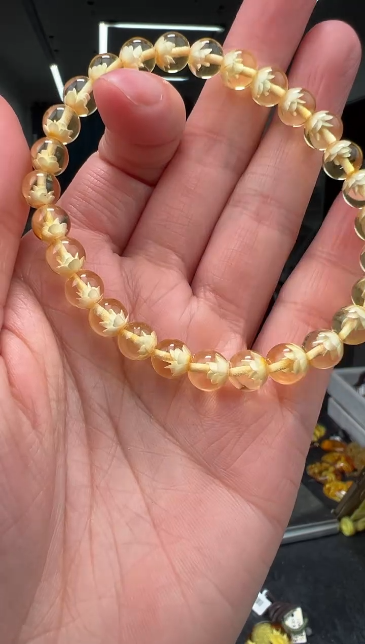 手链琥珀未镶嵌手串多样性拍一发一