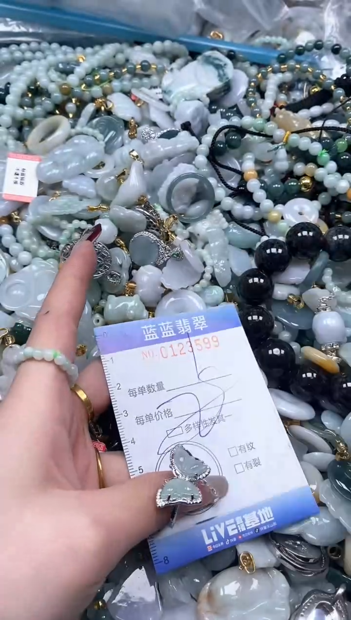 【闪购商品】翡翠颈饰未镶嵌闪购0123599