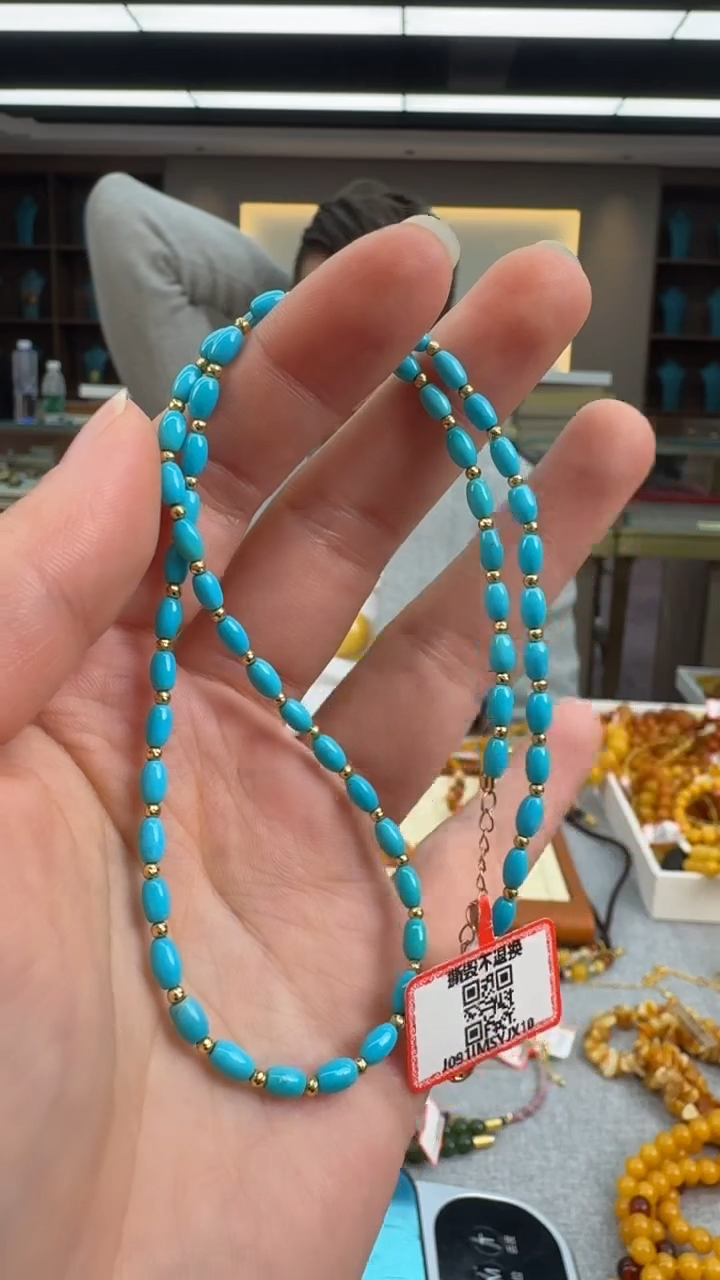 【闪购商品】绿松石颈饰未镶嵌秒拍号176