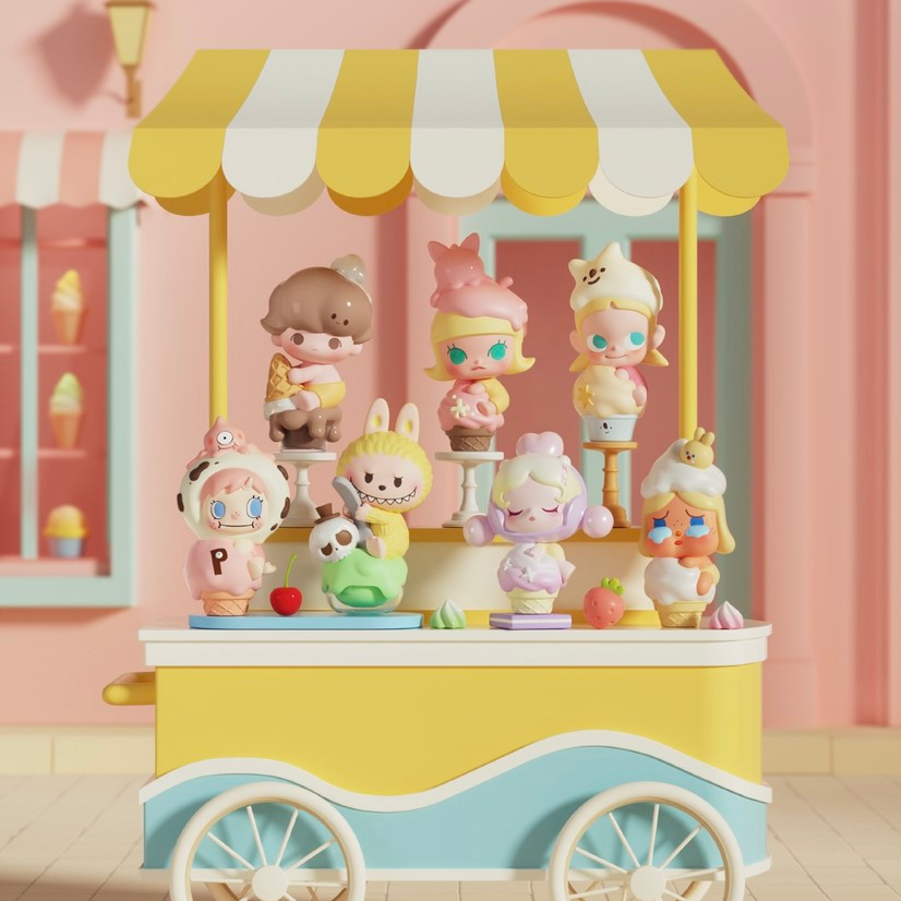 【拆盒】泡泡冰激凌甜筒杯系列萌粒盲袋