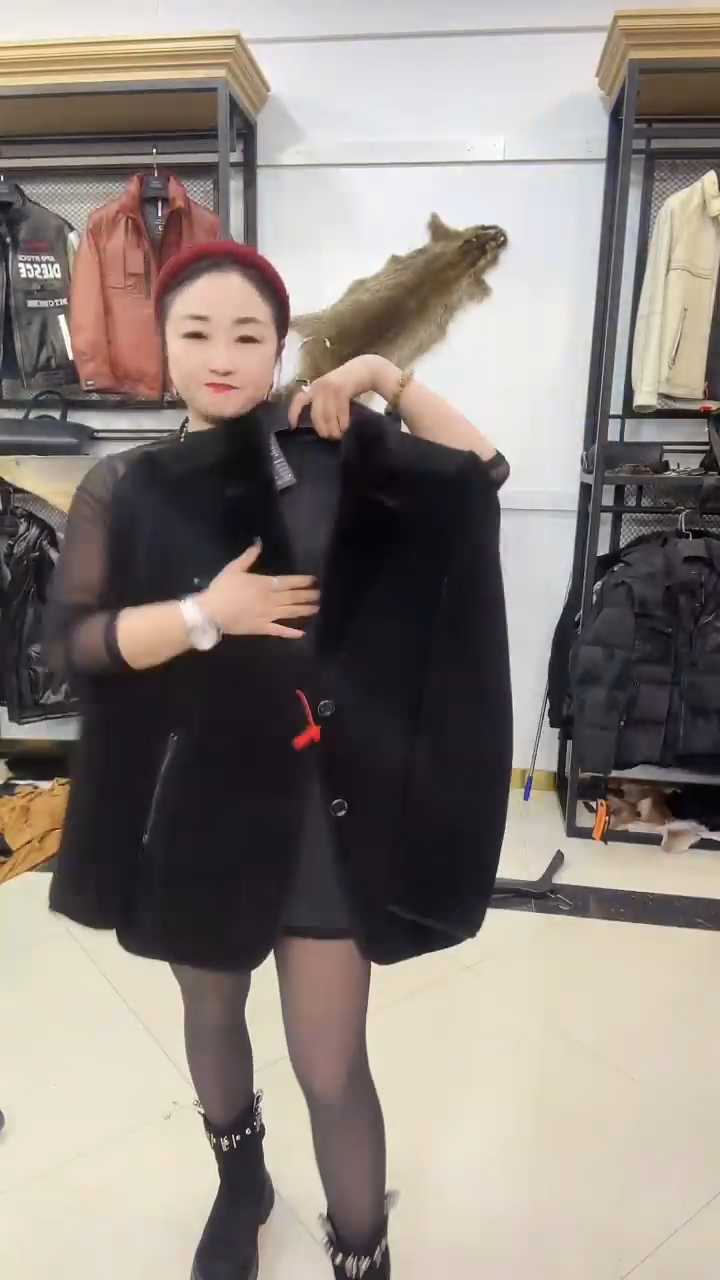 原生态木盾皮毛一体150-165斤