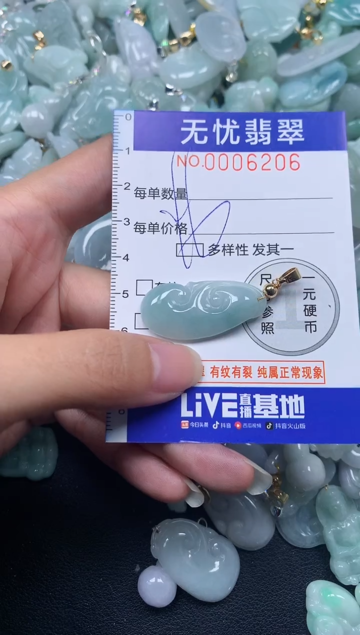 颈饰未镶嵌翡翠6206