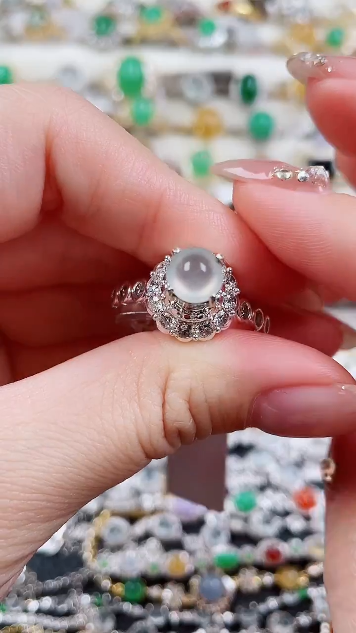 未镶嵌戒指翡翠163