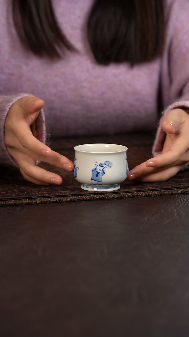 【闪购商品】杯聚澜堂五子登科憨憨杯