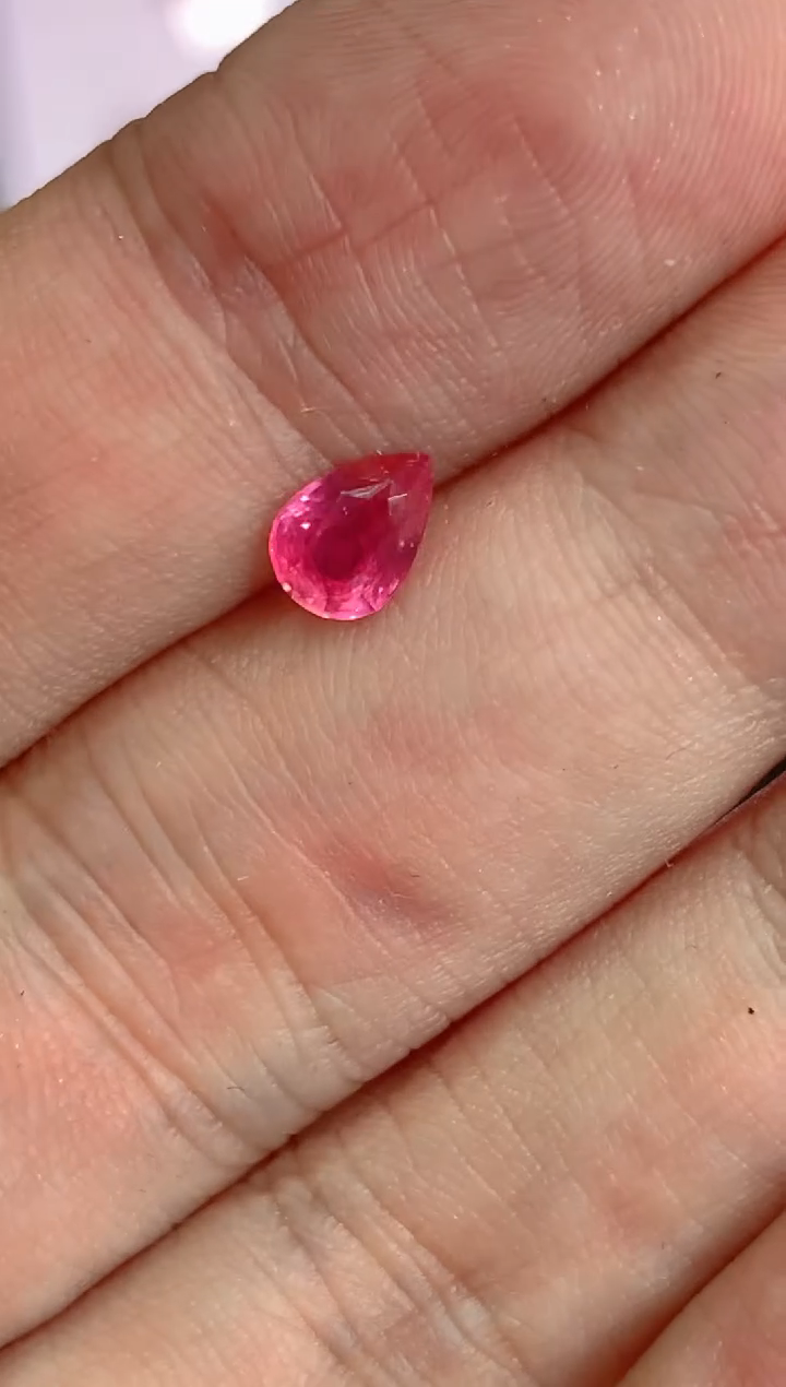 【闪购商品】彩色蓝宝石裸石未镶嵌1.01CT 无烧