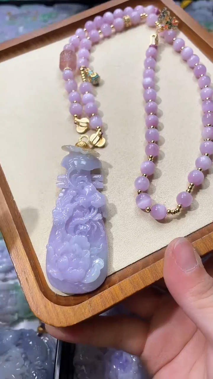 【闪购商品】翡翠颈饰未镶嵌吊坠