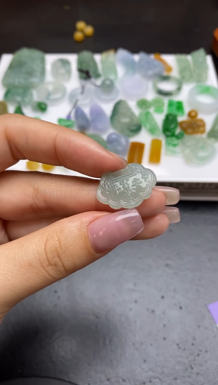 【闪购商品】定制翡翠未镶嵌翡翠毛货~
