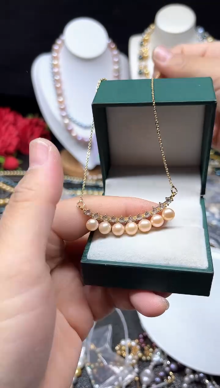 【闪购商品】淡水珍珠颈饰未镶嵌1