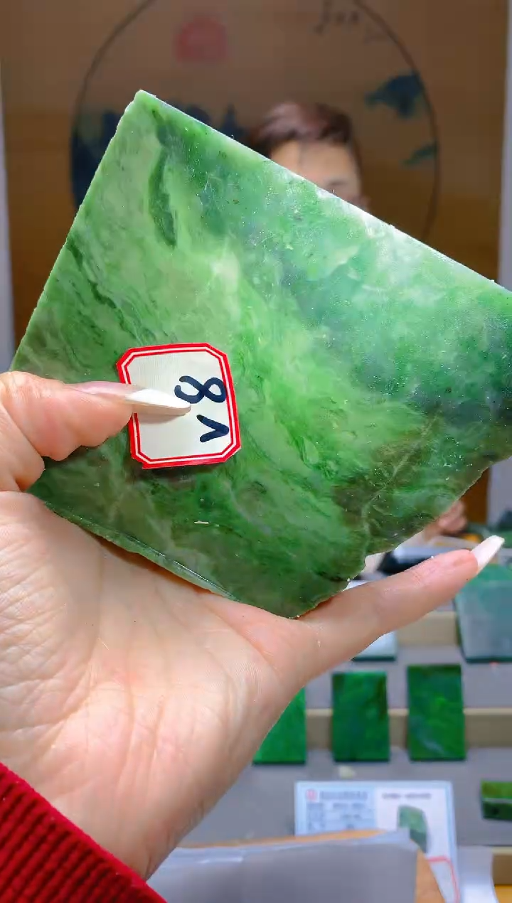 【闪购商品】和田玉（碧玉）珠宝半成品未镶嵌1