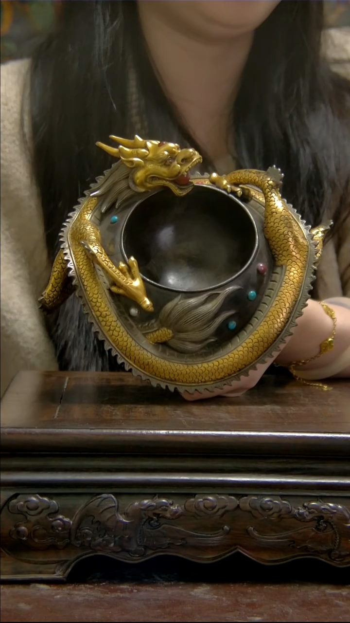 造像铜像铜造像收藏笔洗