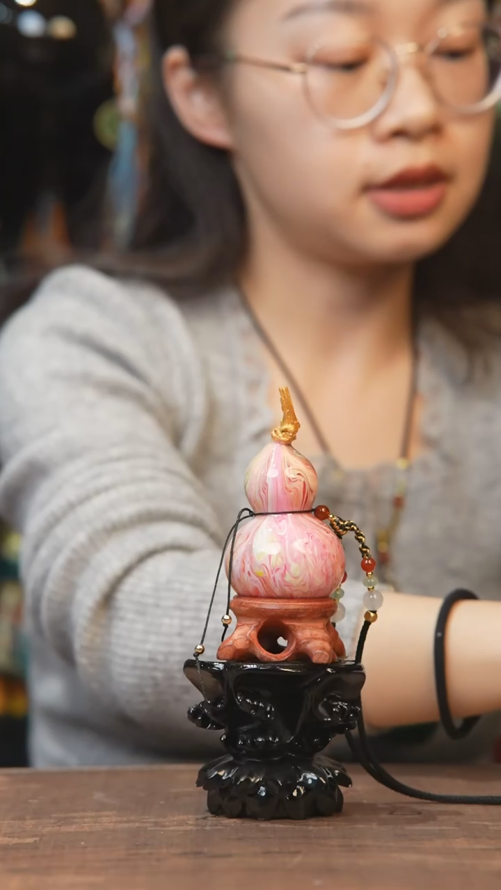 【闪购商品】106号-大漆小葫芦挂件