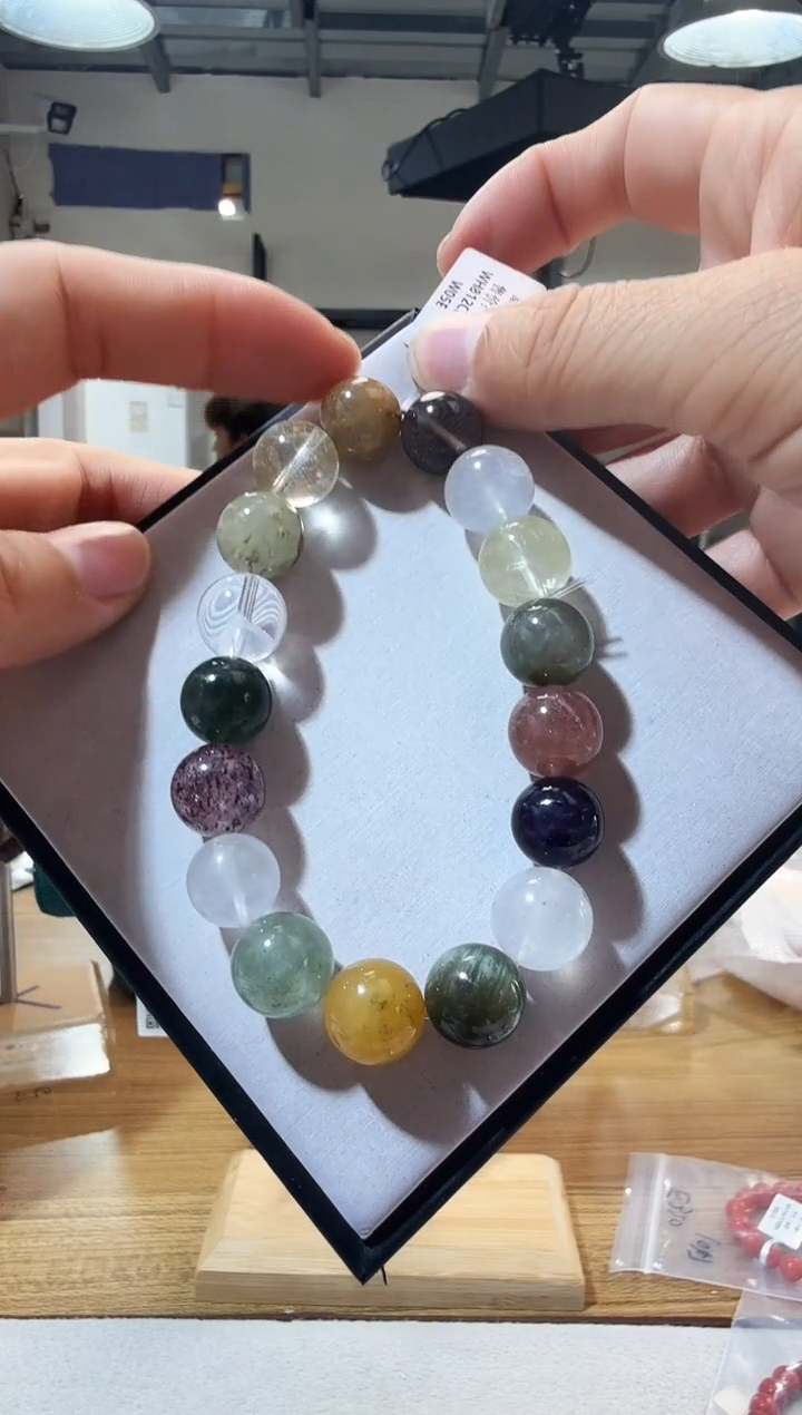 未镶嵌手链水晶优0738 约12mm