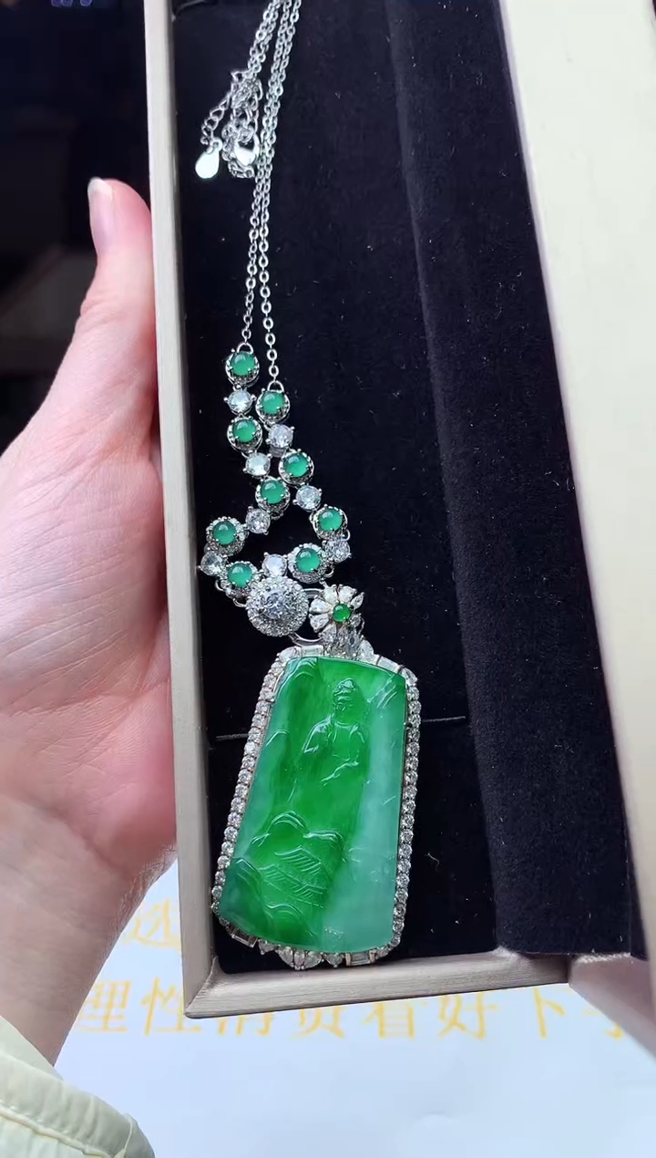 未镶嵌定制翡翠天然A货翡翠拍一发一