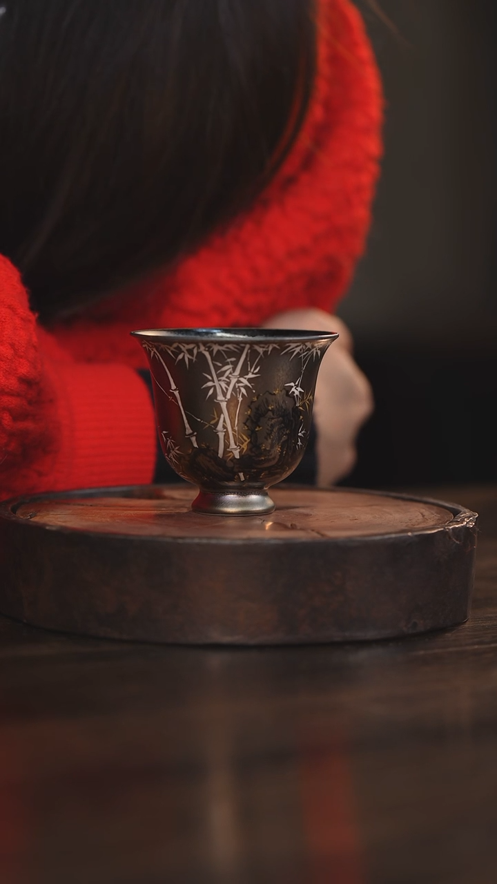 【闪购商品】杯70柴房陶瓷错金银系列