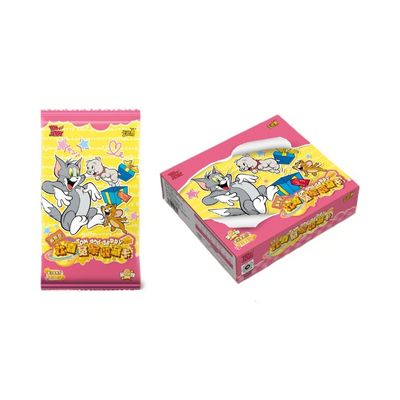 H【SR刺盒】卡游猫和老鼠追趣包第2弹-欢喜冤家收藏卡-正版授权卡