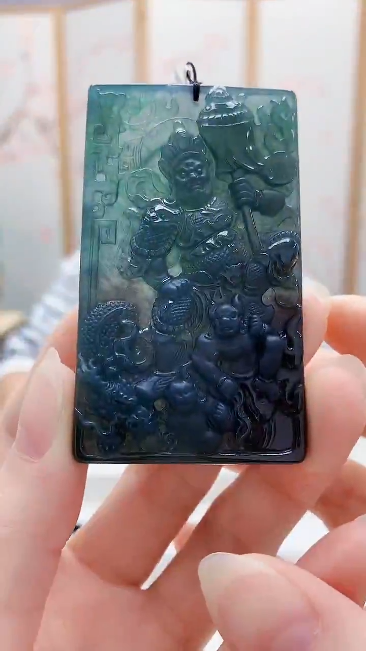 未镶嵌定制翡翠5175ry-毛货挂件158