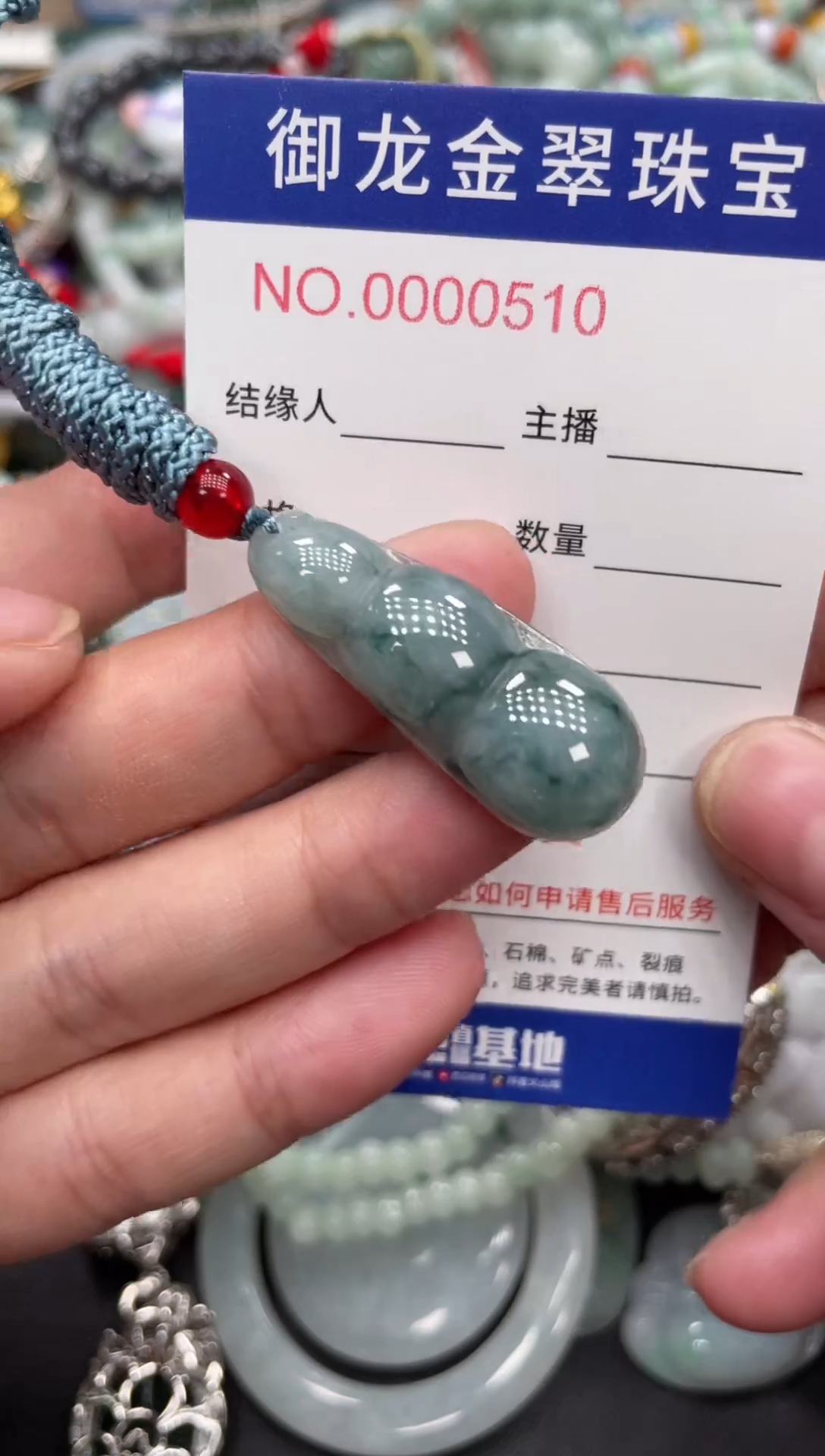 翡翠未镶嵌颈饰103