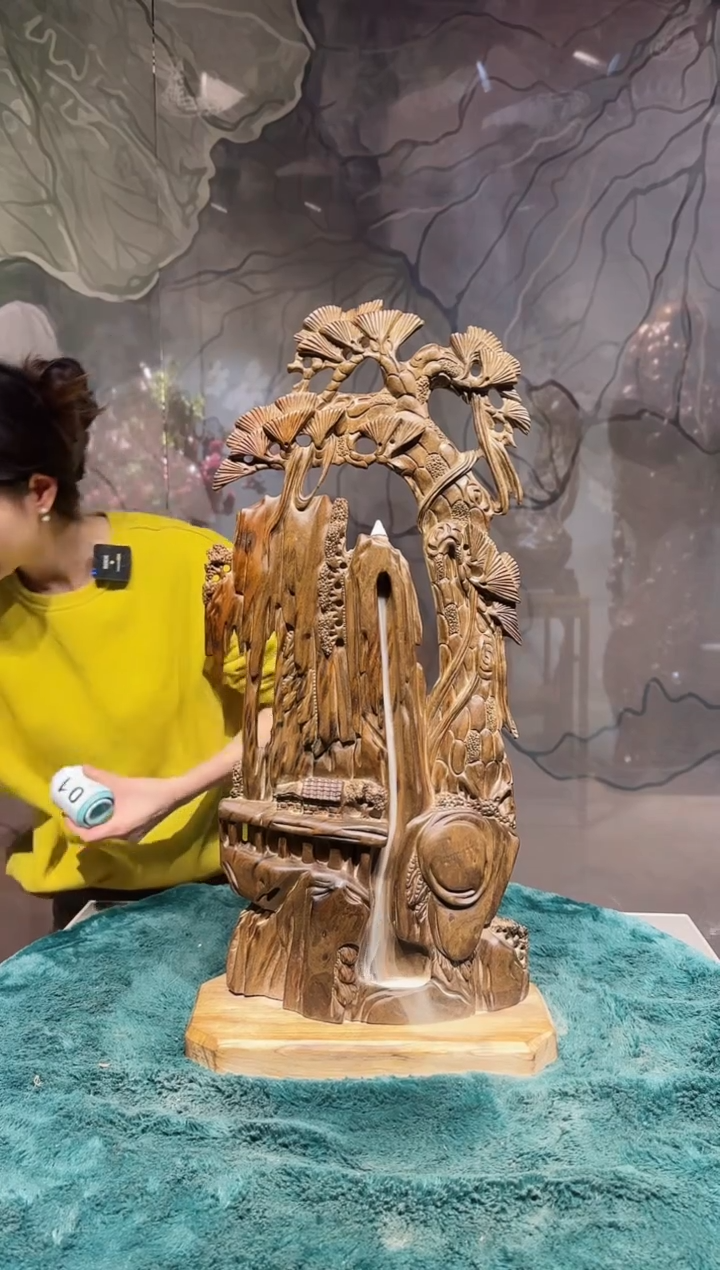 金丝楠金丝楠木小叶桢楠随形摆件1