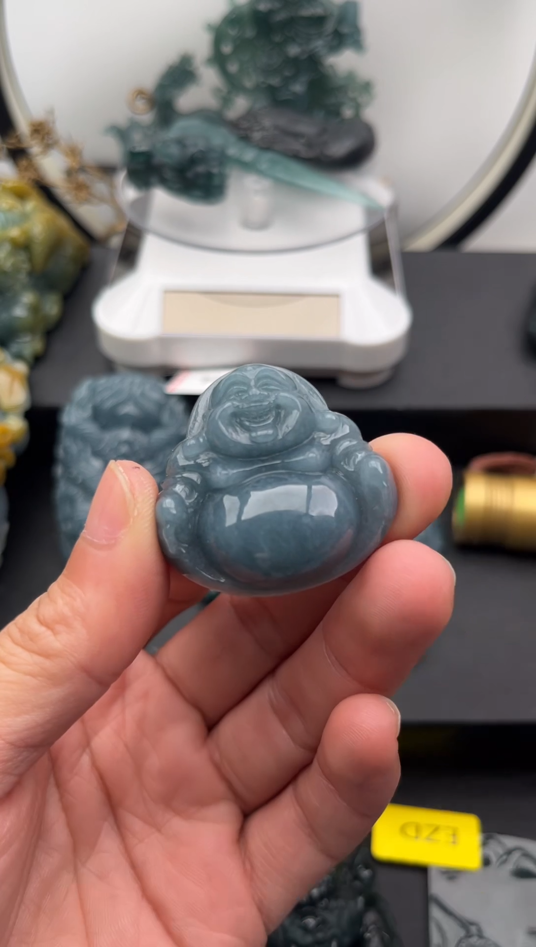 颈饰未镶嵌翡翠佛公