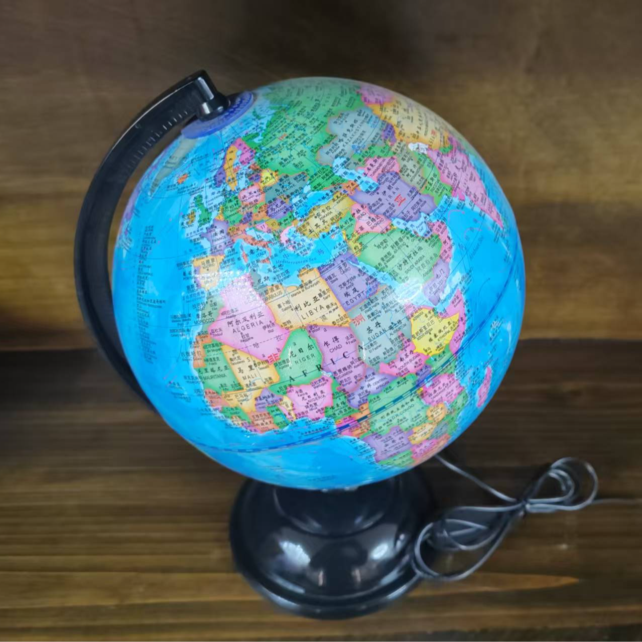 【王总补贴】地球仪创意摆件精美蓝色