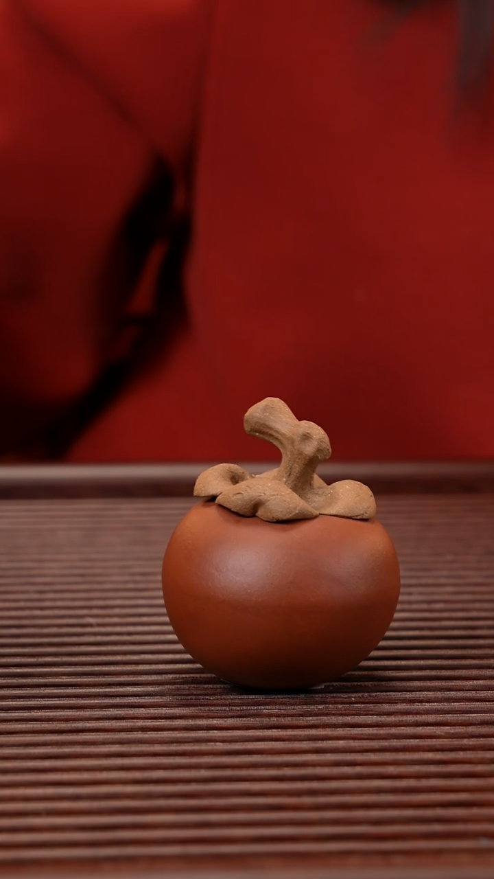 【闪购商品】紫砂茶宠紫砂 柿子