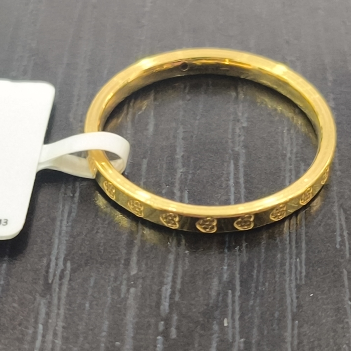 【莹莹专享】足金99914# 爱心 GP 1.17 攒金有道