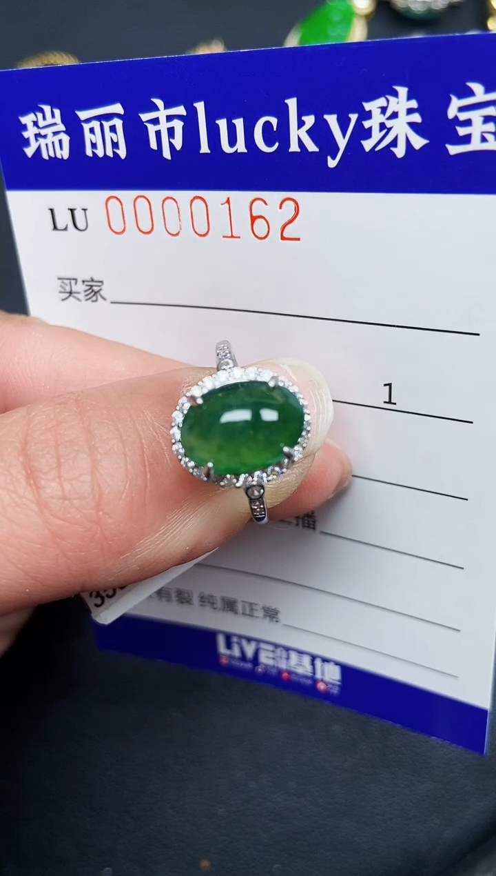 【闪购商品】翡翠颈饰银S925镶嵌0162