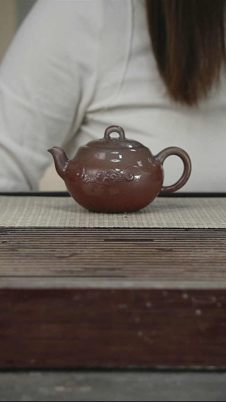 茶壶紫砂38号260CC