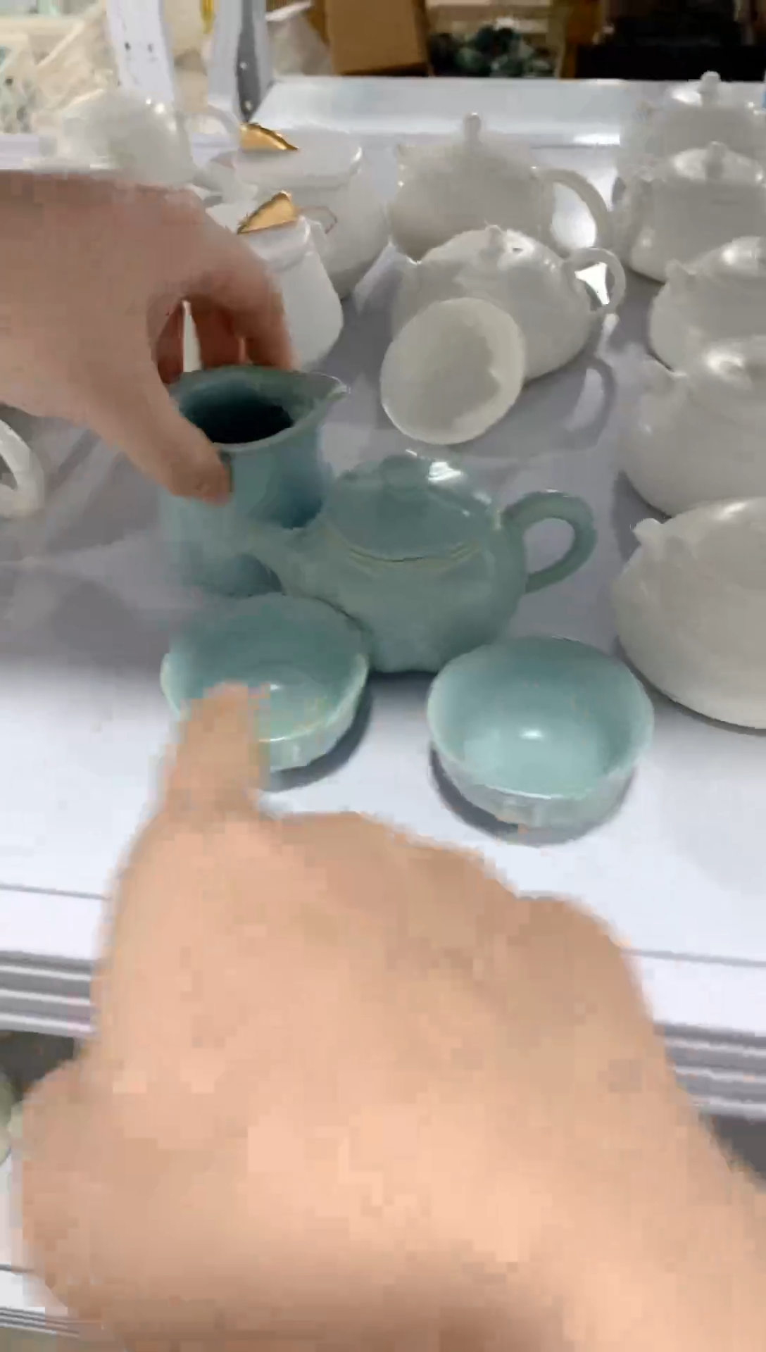 【闪购商品】陶瓷茶杯茶壶茶碗（轻微小矿点）