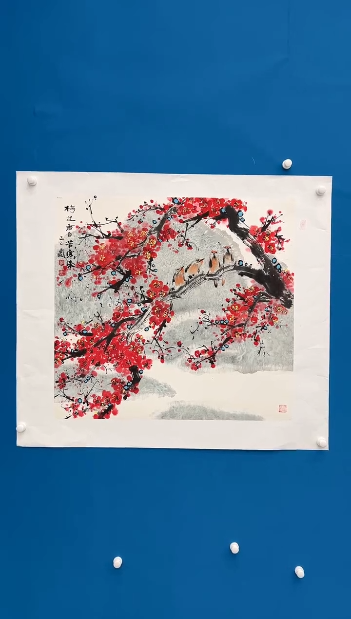 国画李春现展览精品