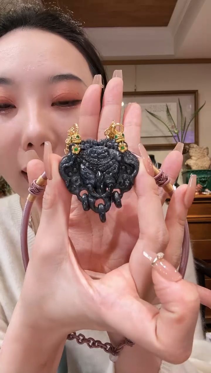 【闪购商品】翡翠颈饰未镶嵌国风