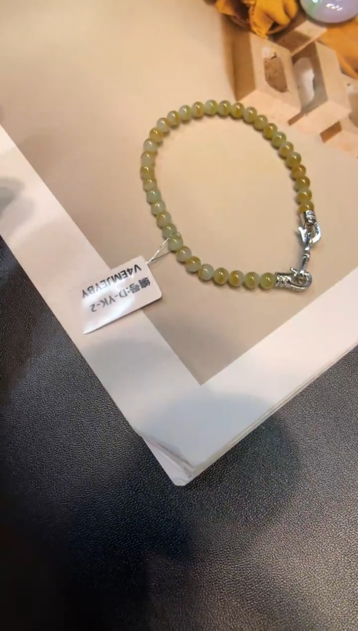 未镶嵌手串翡翠手串