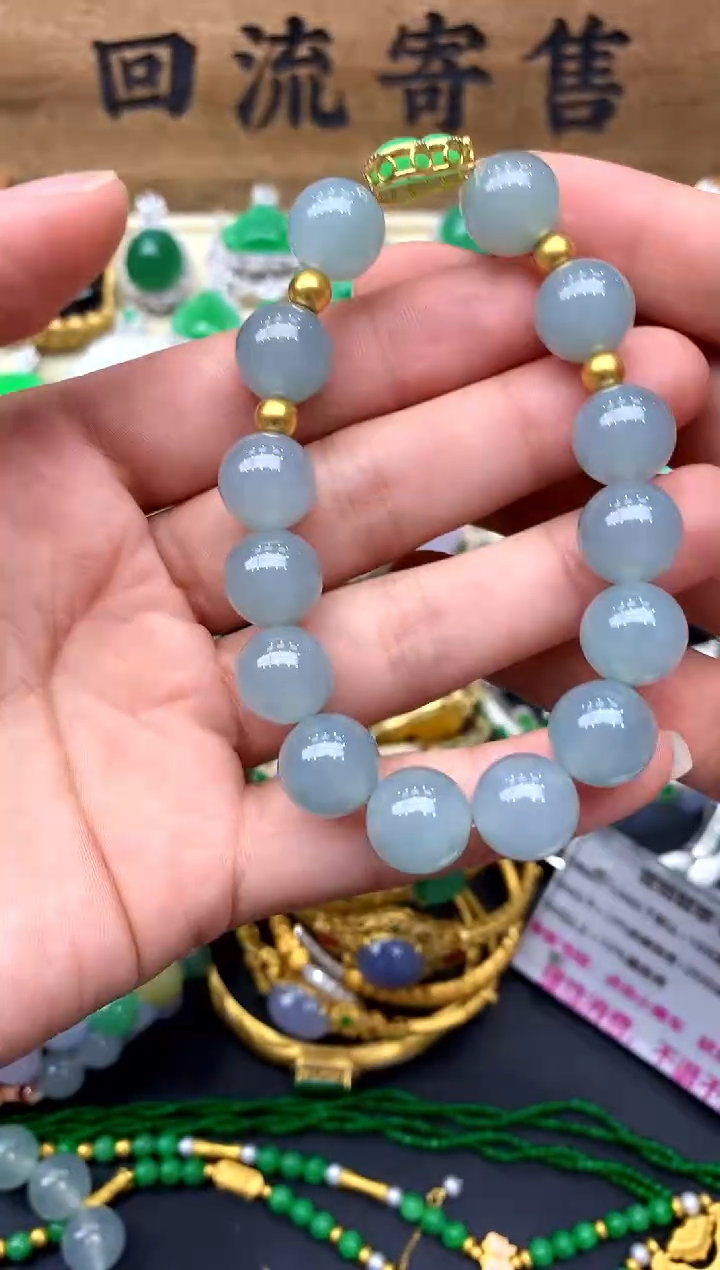 【闪购商品】翡翠手串未镶嵌483-中国好珍宝