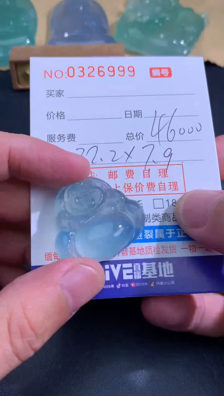 翡翠未镶嵌颈饰天然A货翡翠