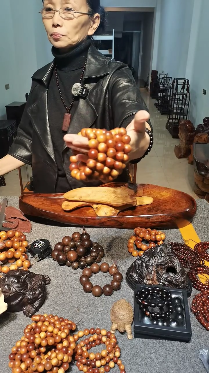 木崖柏，手串，一单一串，卡1.5