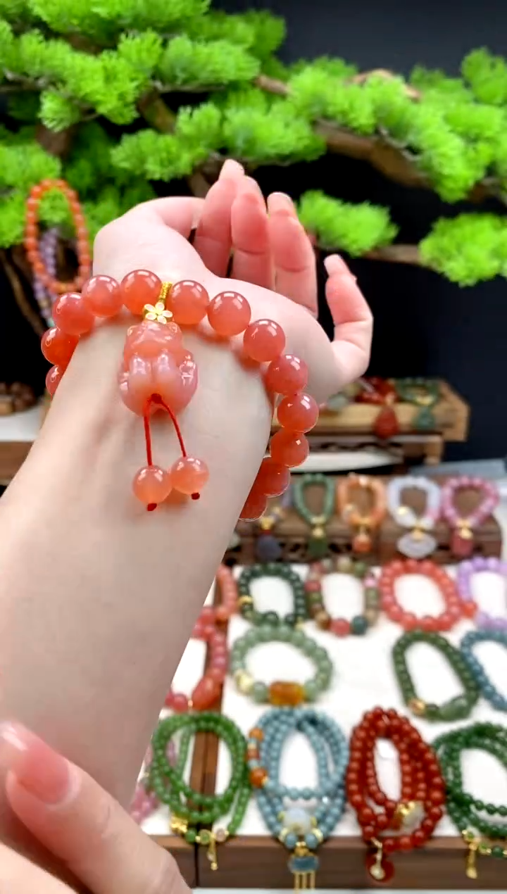 【闪购商品】玛瑙手饰未镶嵌凤九